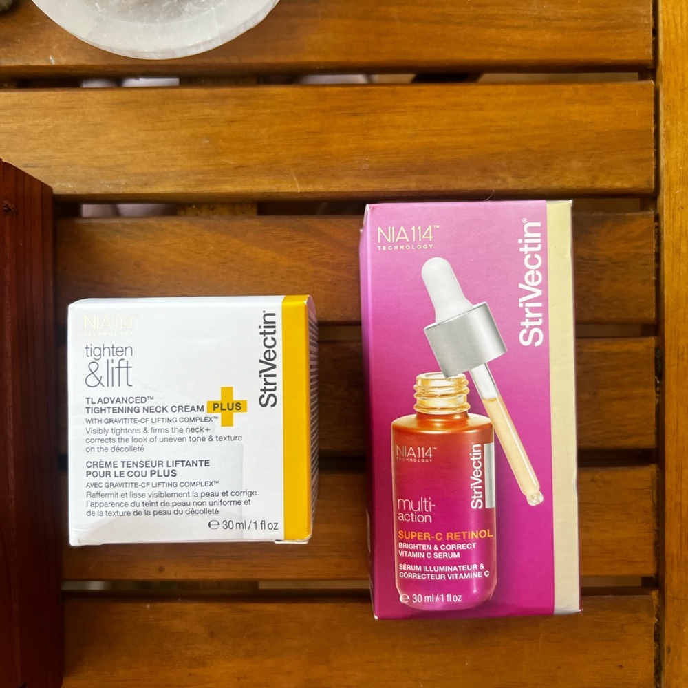 StriVectin Duo Multi Action Super-C Serum + TL Advanced Plus Neck Cream